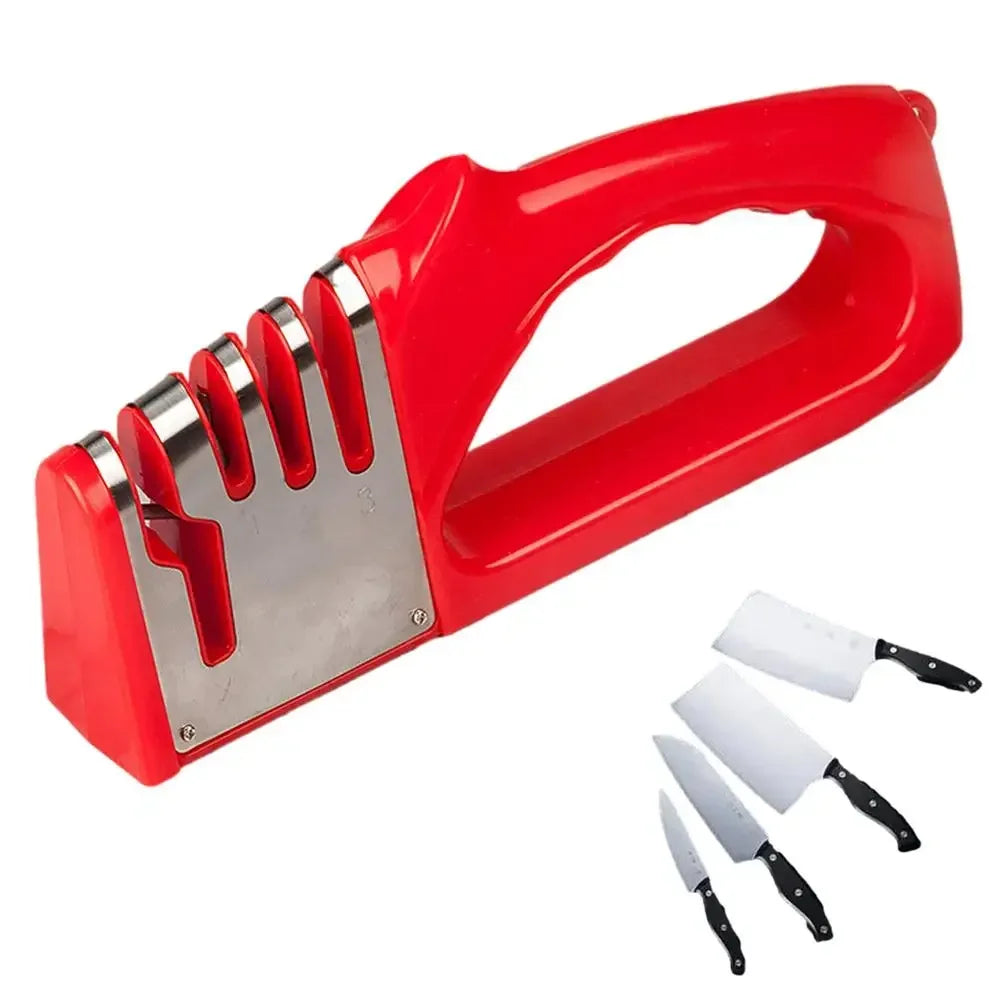 4-in-1 Portable Kitchen Knife Sharpener