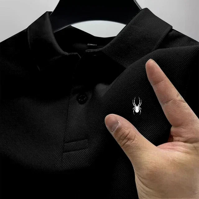 Men's Multicolor Print Polo Shirt
