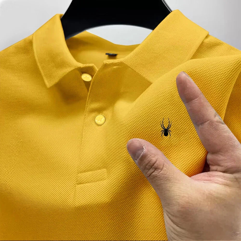 Men's Multicolor Print Polo Shirt