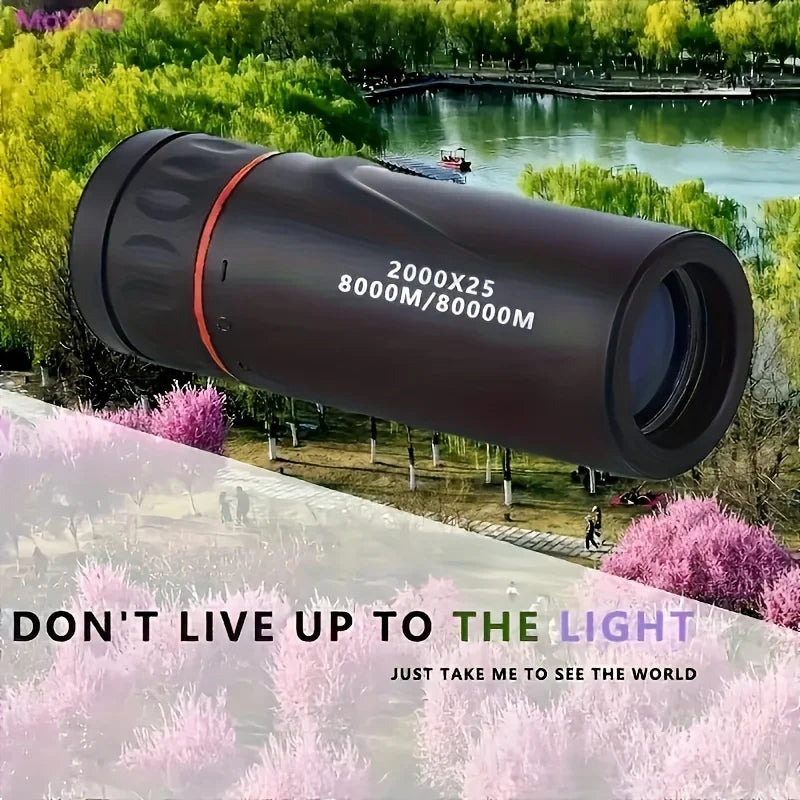 Compact Portable HD Monocular Telescope for Travel