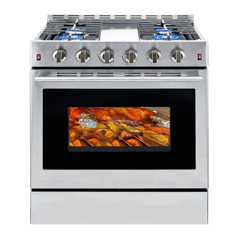 90cm Built-In Electric Oven – 109L Multi-Function with Digital LED Control & Triple Glass Door