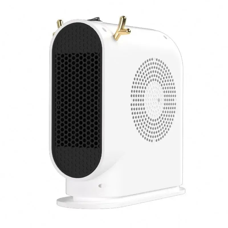 Compact 500W Electric Space Heater – Fast Heating, Smart Thermostat, Overheat Protection for Desk & Home