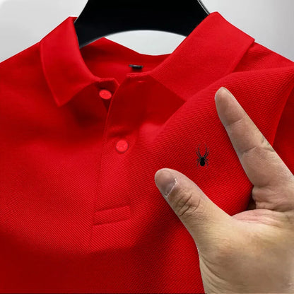 Men's Multicolor Print Polo Shirt
