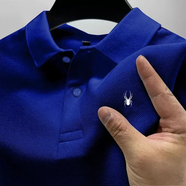 Men's Multicolor Print Polo Shirt