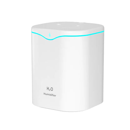 2000ML USB Air Humidifier Large Capacity Home Office Double Spray Port Essential Oil Diffuser Aroma Humificador Mist Fogger