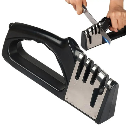 4-in-1 Portable Kitchen Knife Sharpener