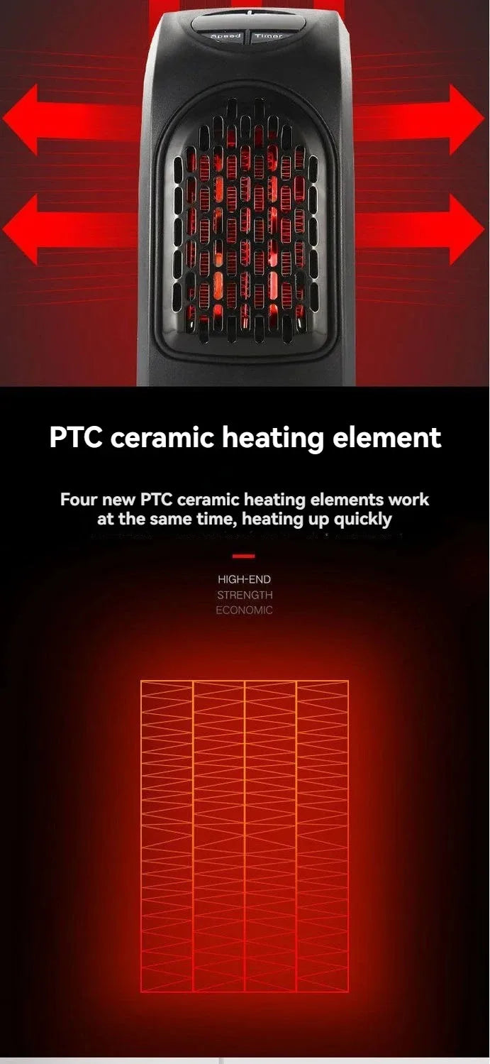 Portable Electric Heater for Rooms