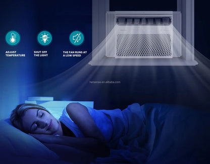 Window Air Conditioner 12000 BTU – 1.5HP Inverter AC with R32 Refrigerant & LCD Display for Home & Office