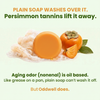 Oddwell Persimmon Soap Infographic
