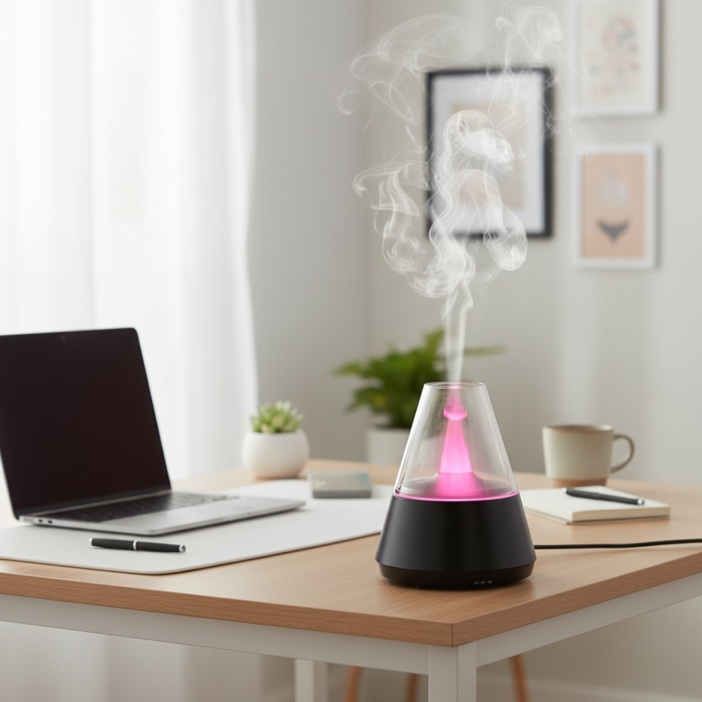 Pink Flame - Laptop Desk