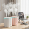 White & Pink Humidifiers - Laptop Desk